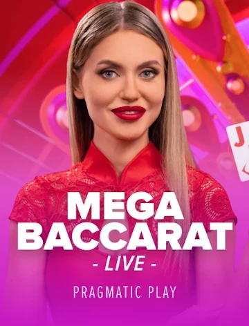 Mega Baccarat live tafel bij LolaJack Casino